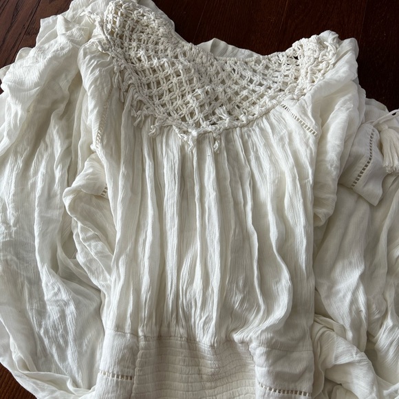 FREEPEOPLE Camille Maxi Ivory Dress - Picture 2 of 6